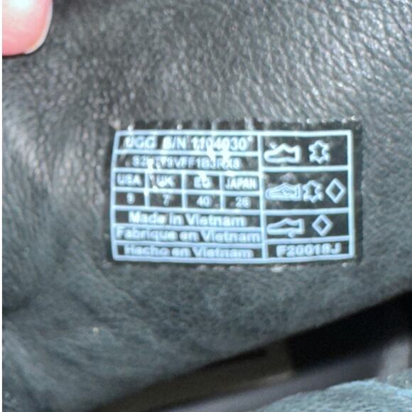 Kith x UGG Leather Shearling Combat Boots size 9 - Picture 2 of 8